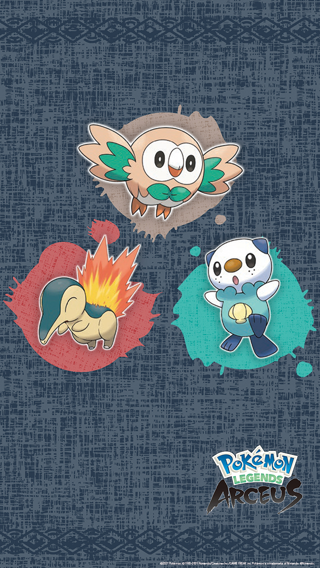 my.nintendo.com/Wallpaper - Pokémon Legends - Arceus - Hisui Region Map And First Partner Pokémon/Pokemon_Legends_Arceus_Map_and_Partner_Wallpaper_(640x1136).jpg